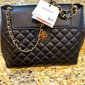 Ellen Tracy Boston Quilted Bag